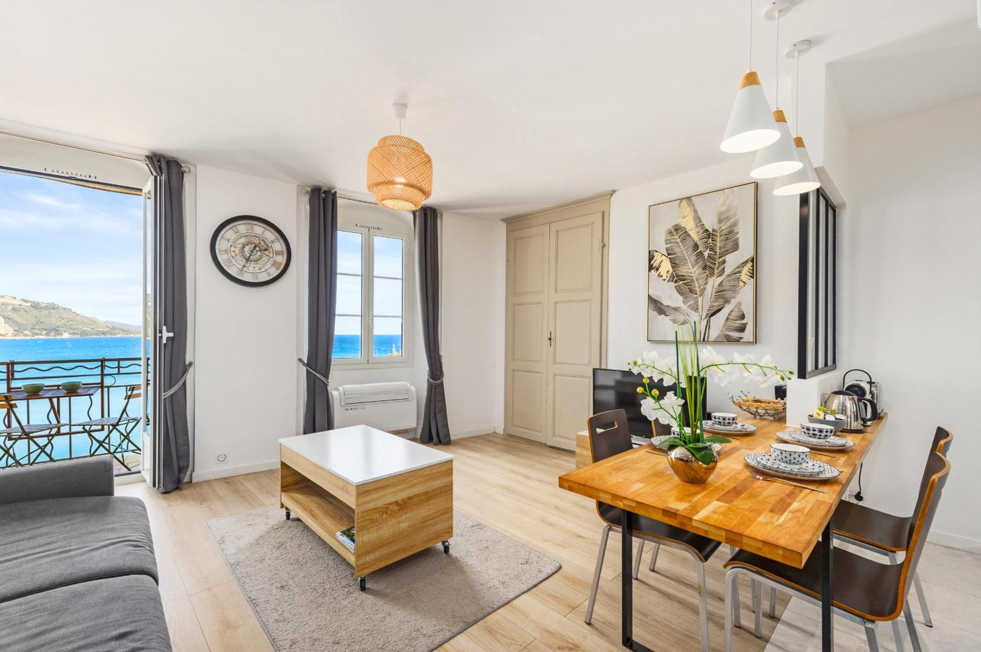 "Rue Longue" Vue Mer, Spacieux, Renove Menton Eksteriør billede